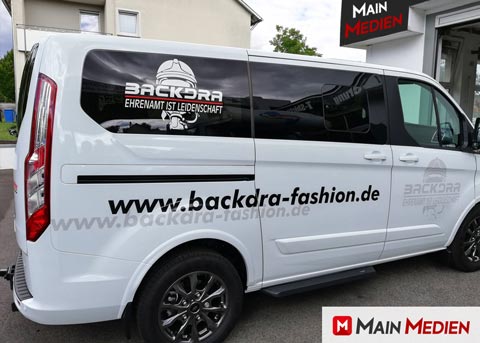 VW Bus Beschriftung | MAIN MEDIEN - VW Bus beschriften lassen in Schweinfurt
