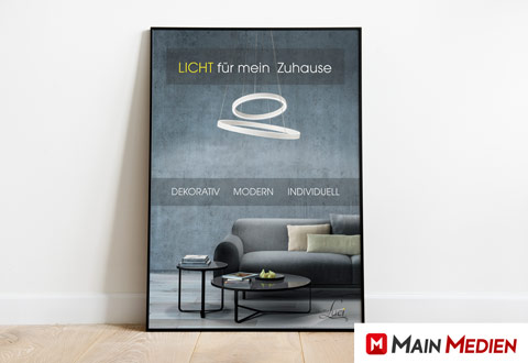 Layout, Grafik & Flyergestaltung, mille Luci - Schweinfurt | MAIN MEDIEN Design & Druckerei